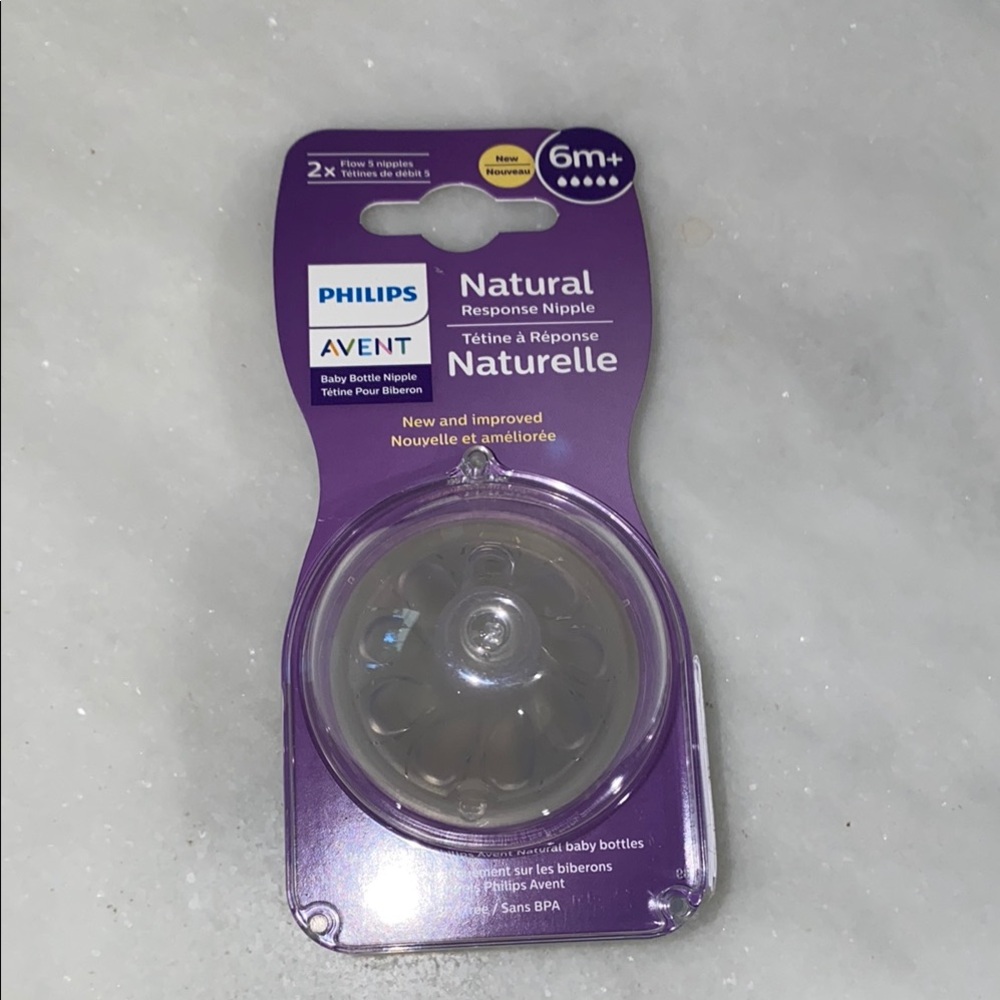 Philips Avent Natural Response Nipples - 6m - 1 pack